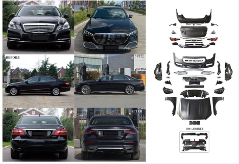 MERCEDES W212 (2011-2013) İÇİN 2020+ W213 MAYBACH GÖRÜNÜM FULL FACELIFT BODY KIT
